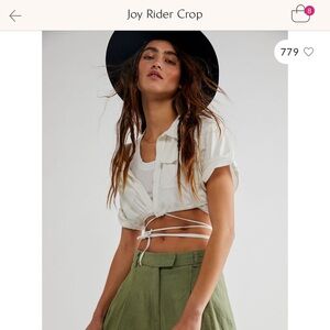 Free People Joy Rider Crop
